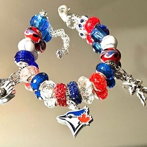 Toronto Blue Jays charm bracelet